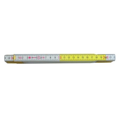 LEVIOR Meter skladací 2m drev. biely 13020